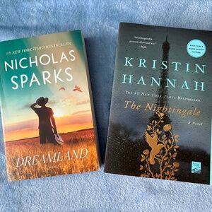Best seller books “The Nightingale” + “Dreamland”